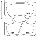 Juego de 4 pastillas de freno BREMBO P 83 102
