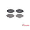 Juego de 4 pastillas de freno BREMBO P 83 104