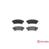 Juego de 4 pastillas de freno BREMBO P 83 132