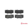 Juego de 4 pastillas de freno BREMBO P 83 140