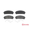 Juego de 4 pastillas de freno BREMBO P 83 145