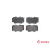 Juego de 4 pastillas de freno BREMBO P 83 151