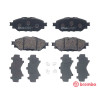 Juego de 4 pastillas de freno BREMBO P 83 167
