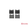 Juego de 4 pastillas de freno BREMBO P 85 002