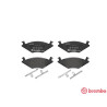 Juego de 4 pastillas de freno BREMBO P 85 019