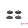 Juego de 4 pastillas de freno BREMBO P 85 022