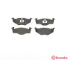 Juego de 4 pastillas de freno BREMBO P 85 025