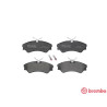Juego de 4 pastillas de freno BREMBO P 85 028