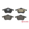 Juego de 4 pastillas de freno con lado de instalación BREMBO P 85 036