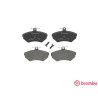 Juego de 4 pastillas de freno BREMBO P 85 042