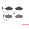 Juego de 4 pastillas de freno BREMBO P 85 044