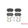 Juego de 4 pastillas de freno BREMBO P 85 076