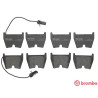 Juego de 8 pastillas de freno BREMBO P 85 078