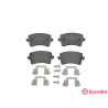 Juego de 4 pastillas de freno BREMBO P 85 100