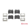 Juego de 4 pastillas de freno BREMBO P 85 111