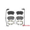 Juego de 4 pastillas de freno BREMBO P 85 117