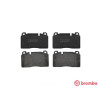 Juego de 4 pastillas de freno BREMBO P 85 122