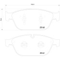 Juego de 4 pastillas de freno BREMBO P 85 128