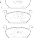 Juego de 4 pastillas de freno BREMBO P 85 137