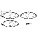 Juego de 4 pastillas de freno BREMBO P 85 147