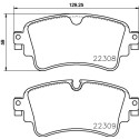 Juego de 4 pastillas de freno BREMBO P 85 154
