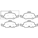 Juego de 4 pastillas de freno BREMBO P 85 160