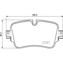 Juego de 4 pastillas de freno BREMBO P 85 161