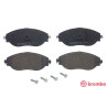 Juego de 4 pastillas de freno BREMBO P 85 166