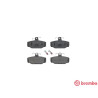 Juego de 4 pastillas de freno BREMBO P 86 009