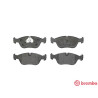 Juego de 4 pastillas de freno BREMBO P 86 013