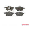 Juego de 4 pastillas de freno BREMBO P 86 016
