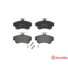 Juego de 4 pastillas de freno BREMBO P 86 017