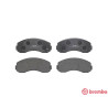 Juego de 4 pastillas de freno BREMBO P 99 003