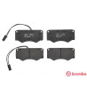 Juego de 4 pastillas de freno BREMBO P A6 005