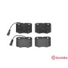 Juego de 4 pastillas de freno BREMBO P A6 019