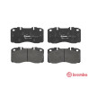Juego de 4 pastillas de freno BREMBO P A6 025