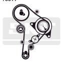 Bomba de agua + kit correa distribución SKF VKMC 01251