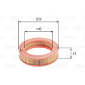 Filtro de aire VALEO 585717