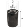 Filtro de aceite VALEO 58.6001