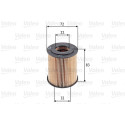 Filtro de aceite VALEO 586542