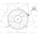 Ventilador, refrigeración del motor