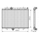 Radiador, refrigeración del motor