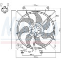 Ventilador, refrigeración del motor