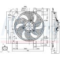 Ventilador, refrigeración del motor