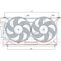 Ventilador, refrigeración del motor