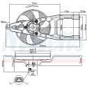 Ventilador, refrigeración del motor