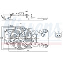 Ventilador, refrigeración del motor