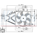 Ventilador, refrigeración del motor