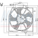 Ventilador, refrigeración del motor