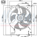 Ventilador, refrigeración del motor